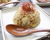 白菜漬で作る和風チャーハン♬作り方7写真