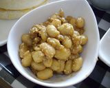 ちょこっとゴマ味噌豆♪作り方3写真