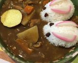 お月見カレー作り方6写真