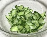 簡単♡副菜♡スダチとネギ入りしらす酢の物作り方3写真