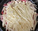 無水鍋で豚バラもやしinキノコ作り方3写真