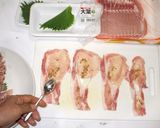 豚肉のしそ巻き♪簡単味噌だれ胃スッキリ作り方2写真
