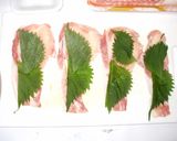 豚肉のしそ巻き♪簡単味噌だれ胃スッキリ作り方3写真