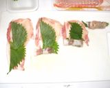 豚肉のしそ巻き♪簡単味噌だれ胃スッキリ作り方4写真