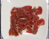 ネギナムル牛丼作り方4写真