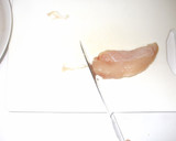 鶏ささみの梅肉あえ♪簡単熱中症予防に作り方2写真