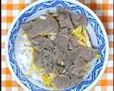 ネギナムル牛丼作り方6写真