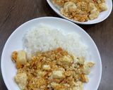 【肉なし】とうふそぼろの麻婆豆腐作り方7写真