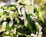豚薄切り肉で野菜包み蒸し作り方1写真