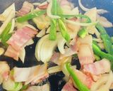 チーズが香るペペロンチーノ♡野菜たっぷり作り方4写真