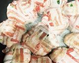 豚薄切り肉で野菜包み蒸し作り方6写真