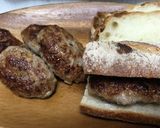 ウインナー風味のお手軽香味ハンバーグ作り方9写真