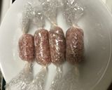 ウインナー風味のお手軽香味ハンバーグ作り方11写真