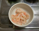 青梗菜のエビたまご炒め作り方2写真