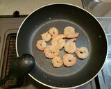 青梗菜のエビたまご炒め作り方7写真