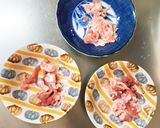 簡単棒棒鶏ダレ炒め味豚こま大根青椒肉絲風作り方3写真