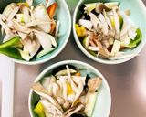 簡単棒棒鶏ダレ炒め味豚こま大根青椒肉絲風作り方10写真
