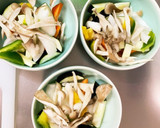 簡単棒棒鶏ダレ炒め味豚こま大根青椒肉絲風作り方10写真