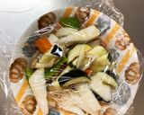 簡単棒棒鶏ダレ炒め味豚こま大根青椒肉絲風作り方12写真