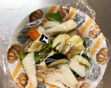 簡単棒棒鶏ダレ炒め味豚こま大根青椒肉絲風作り方12写真