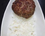 カレーハンバーグ目玉焼きレモントマトのせ作り方8写真