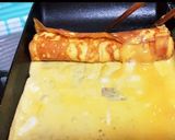 ラップの空箱で★スパムとえごまの海苔巻き作り方5写真