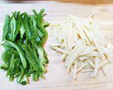 超簡単！本格青椒肉絲(チンジャオロース)作り方1写真