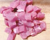 アボカド豚ヒレ肉のクリームパスタ作り方2写真