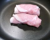 お弁当！肉巻チーズの生姜焼き作り方2写真
