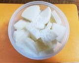 簡単！べったら漬け風【牛乳×大根×甘酢】作り方3写真