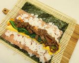 キンパ~梅包みでさっぱり梅味~作り方7写真