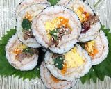 キンパ~梅包みでさっぱり梅味~作り方10写真