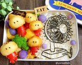 可愛いおかず赤ウインナーアメリカンドッグ作り方4写真