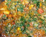 ほうれん草サバ缶南瓜のスパイスカレー作り方5写真