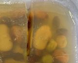 #簡単満足#甘納豆の#寒天寄せデザート作り方8写真