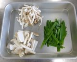 きのことニラのナムル作り方1写真