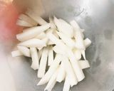 漬け時間なし大根ごまだれ浅漬け作り方1写真