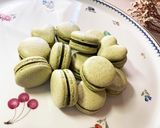 初心者向け！失敗しない濃厚抹茶マカロン作り方45写真