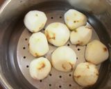 里芋でふわふわパン&蒸しパン作り方1写真