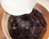 中華風キクラゲと卵のかき玉汁作り方6写真