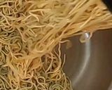 梅おろし冷しゃぶ焼そば作り方5写真
