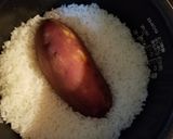簡単！一本丸ごとさつまいもご飯作り方5写真