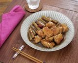 鶏ももとごぼうのビール煮作り方5写真
