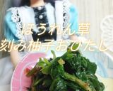 リカちゃん♡ほうれん草刻み柚子おひたし作り方17写真