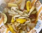 根菜生姜風味甘酢餡炒め味温野菜サラダ作り方14写真