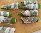オクラのシソと豚バラしゃぶ肉巻き、超簡単作り方4写真