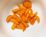 レンジもやしズッキーニ味噌野菜炒め作り方3写真