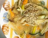 レンジもやしズッキーニ味噌野菜炒め作り方15写真