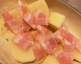 簡単レンジでベーコンと卵のポテトサラダ作り方3写真