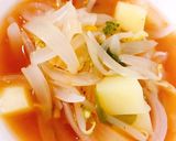 野菜たっぷり♬。.トマトスープ作り方6写真